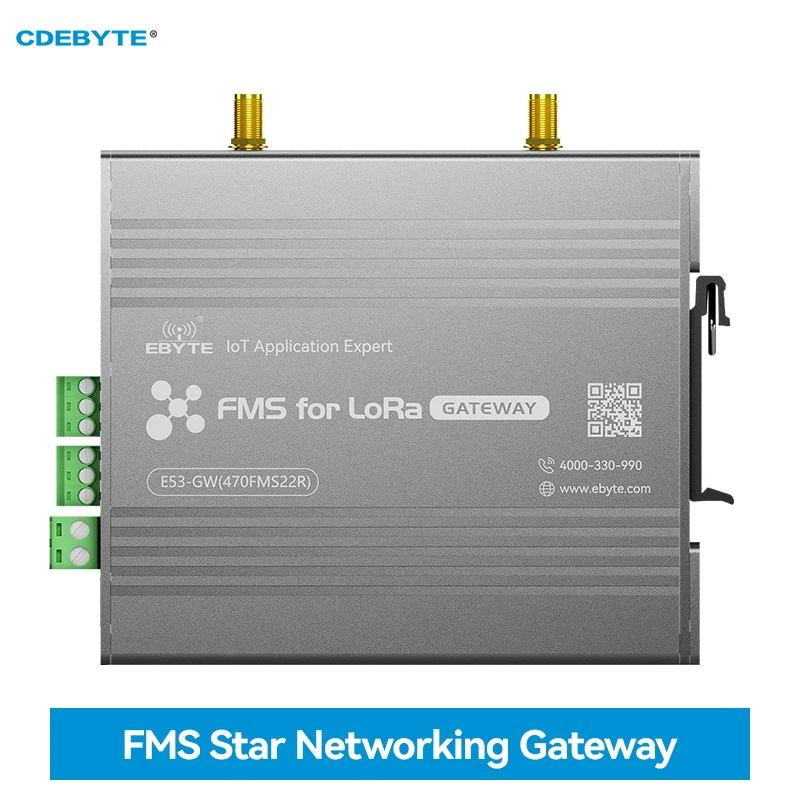 

FMS System Gateway Equipment CDEBYTE E53-GW(470FMS22R) 22dBm 3Km Self-Organising Networking Star Networking Remote Configuration