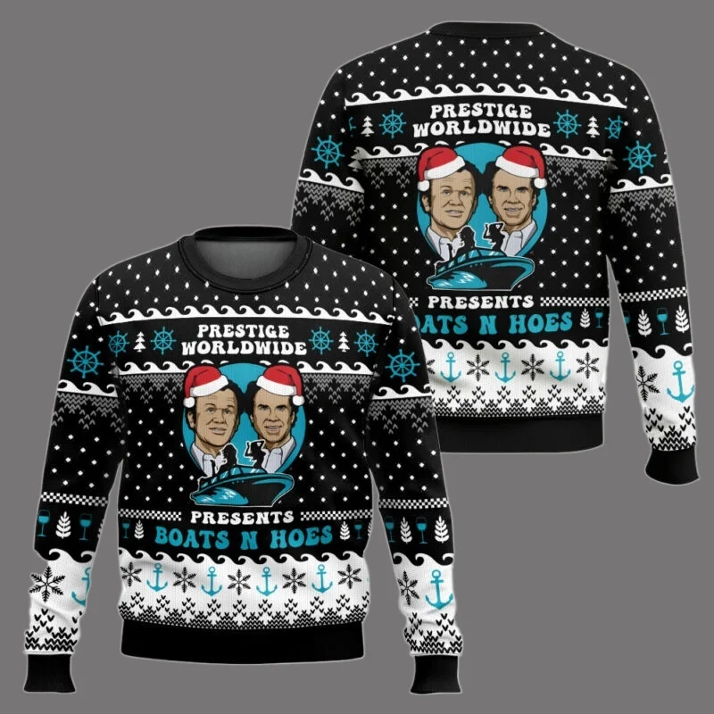 Step Brothers уродливый рождественский свитер забавный рождественский пуловер праздничная одежда семейный теплый уютный рождественский свитер подарок для женщин