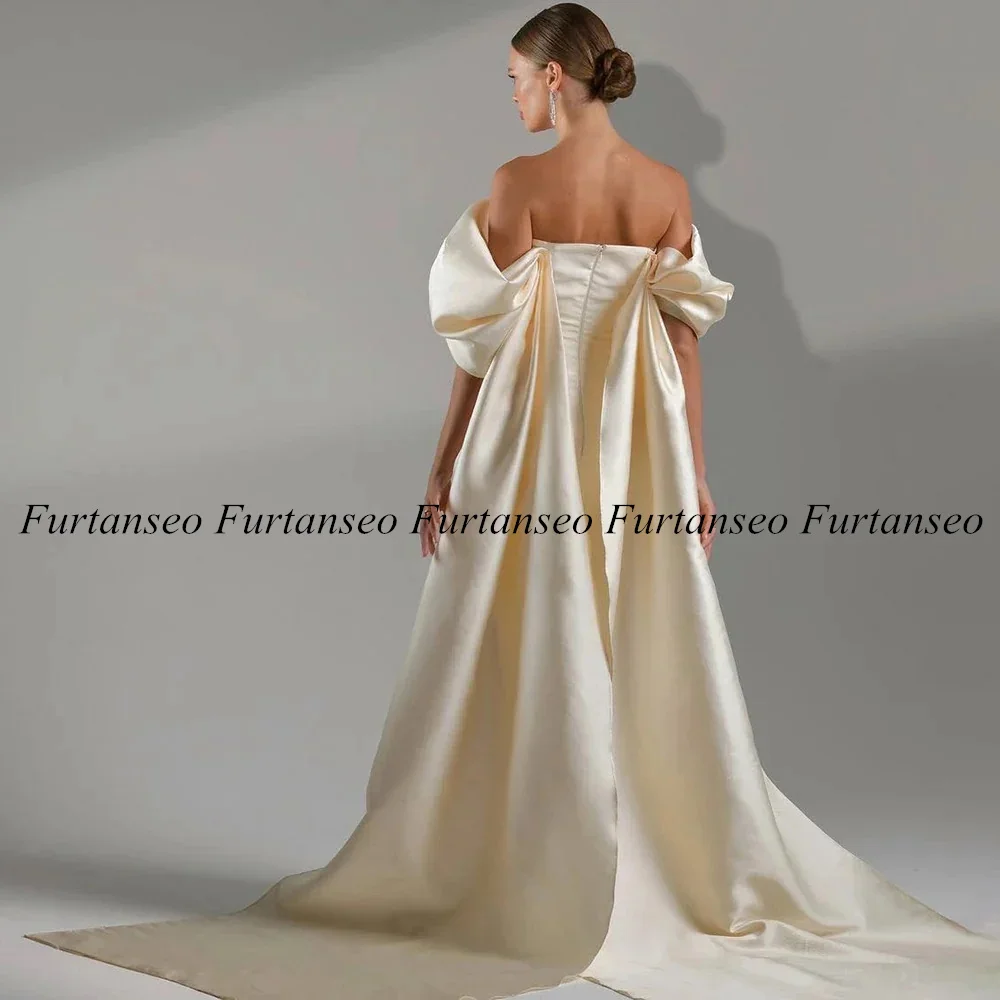 Gorgeous Mermaid Prom Dress Saudi Arab Party Formal Dresses Off The Shoulder Heavy Crystal Arabian Evening Gown for Woman