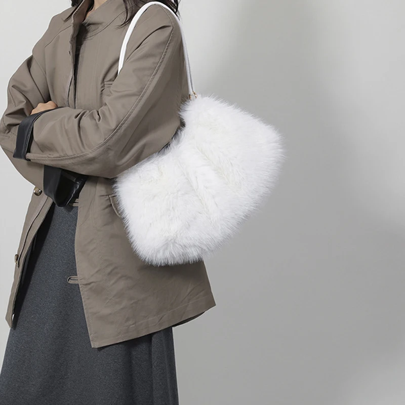 Thumbnail 4 - #44 Faux Fur Shoulder Bags Deals & Discounts