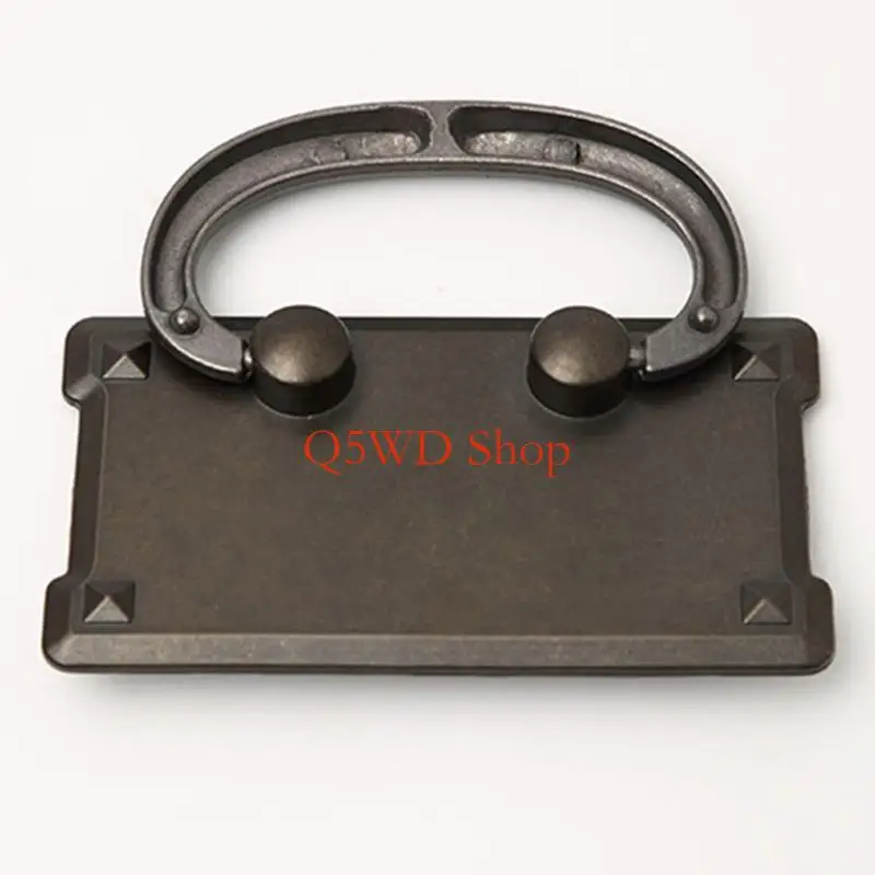 

Q5WD Античная квадратная ручка для комода Ручка для кухонного шкафа Дверная ручка для шкафа