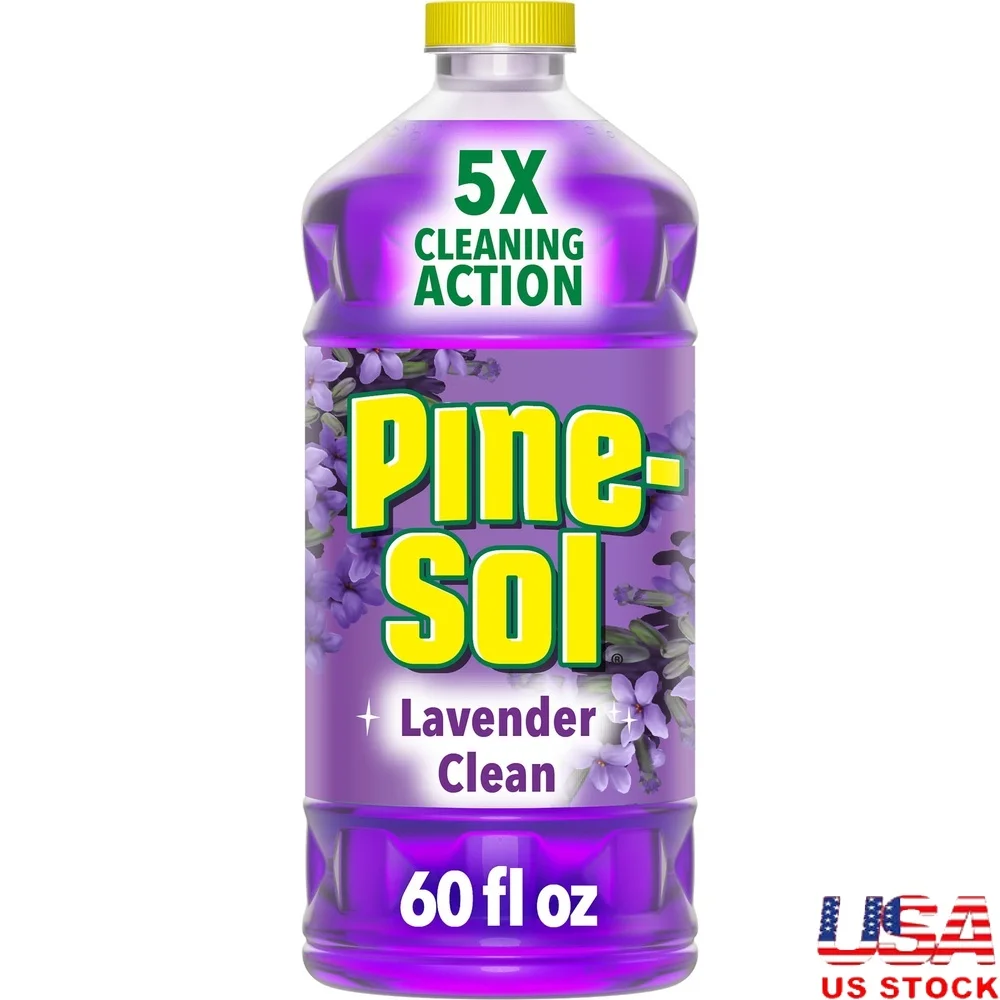 

Multi-Surface Floor Cleaner Lavender Scented Concentrate Indoor Use Suitable Tile Stone Wood Furniture Walls 60 Fl Oz