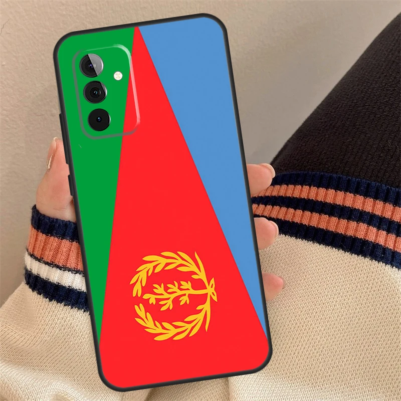 Eritrea Flag Cover For Samsung Galaxy A12 A13 A14 A54 A53 A52 A34 A33 A32 A24 A23 A22 A51 A71 Phone Case