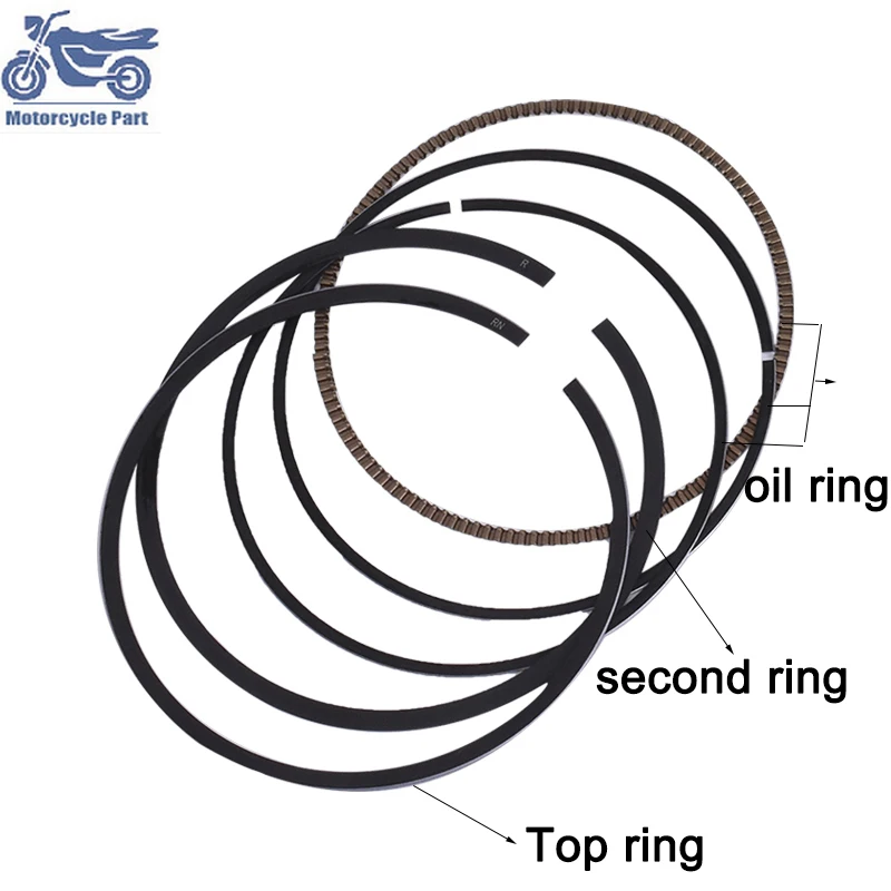 Motorrad 74mm Kolben Ring Kit Für Yamaha YZF1000 YZF-R1 YZF 1000 R1 1998-2003 FZS1000 FZ-S1000 Fazer FZ-S FZS 1000 2001-2005 – Detail 5