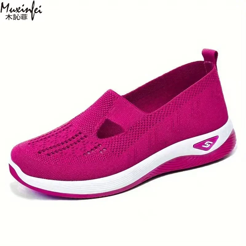Women's Summer Shoes Breathable Soft Soled One Step  Cloth Large Size Women's Casual Shoes 35-43 Cheap Shoes Clearance