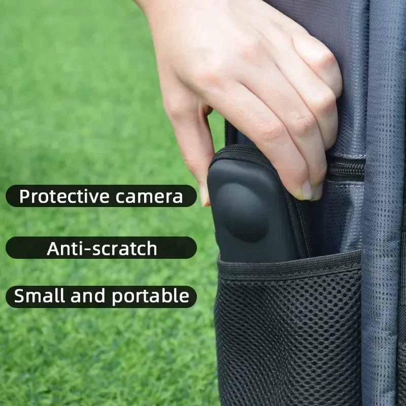 for Insta360 One X3 Anti-scarch Storage Bag Silicone Cover ,Tempered Film for DJI Pocket 2/3 Portable Camera Aceessoroies