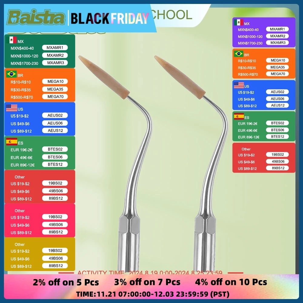 Końcówka do skalera ultradźwiękowego P90/PD90 Implant periodontologiczny Odporne na ścieranie czyszczenie Pasuje do EMS/WOODPECKER/SATELEC/DTE/NSK