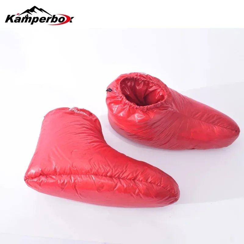 

Kamperbox Camping Booties Down Slippers Down Socks for Sleeping Bag Camping Down Socks AQ3