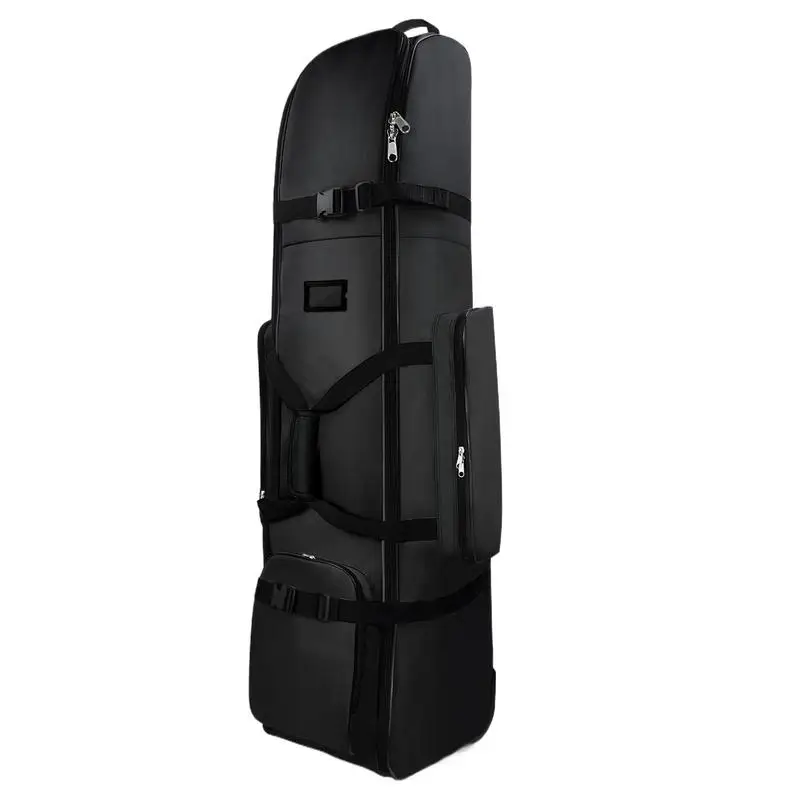 

Golf Airplane Travel Bag Heavy Duty Golf Aviation Bag With Wheels Waterproof Foldable Outdoor Luggage Storage Accessories For