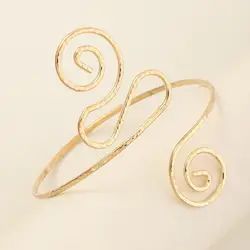 Upper Arm Bracelet Alloy Armlet Arm cuffs Bangle for Prom Wedding Banquet Engagement