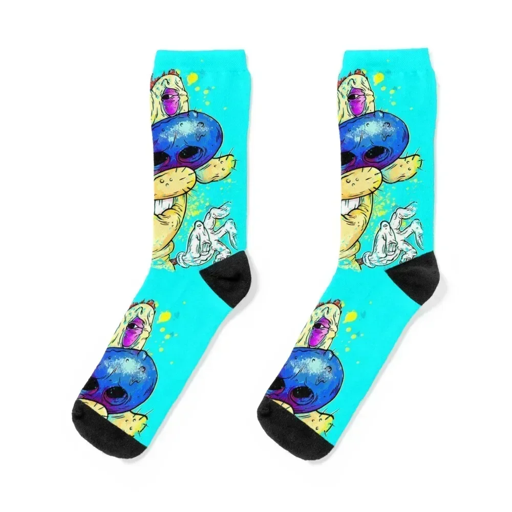 

Ren and Stimpy Socks Novelties snow christmas gift cartoon Man Socks Women's