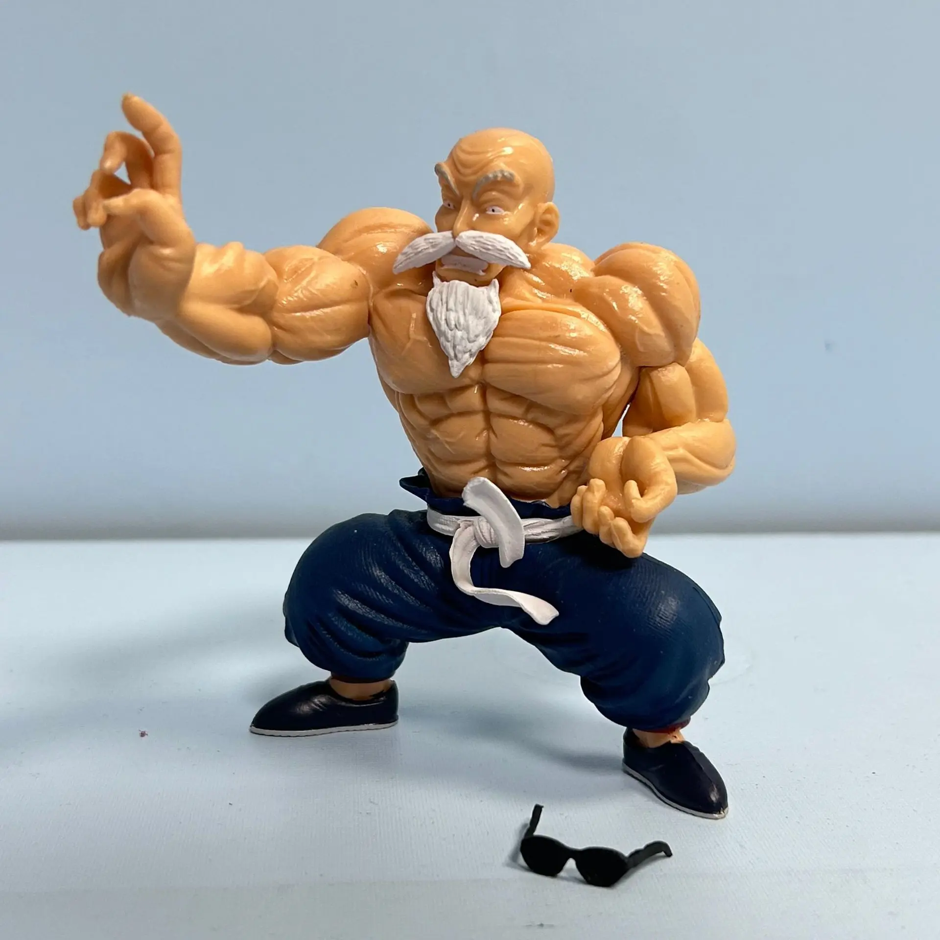 9cm Anime Dragon Ball Mini Figure Goku Kame Sennin Figurine Muscle Master Roshi PVC Action Figure Model Children Dolls Gift Toys