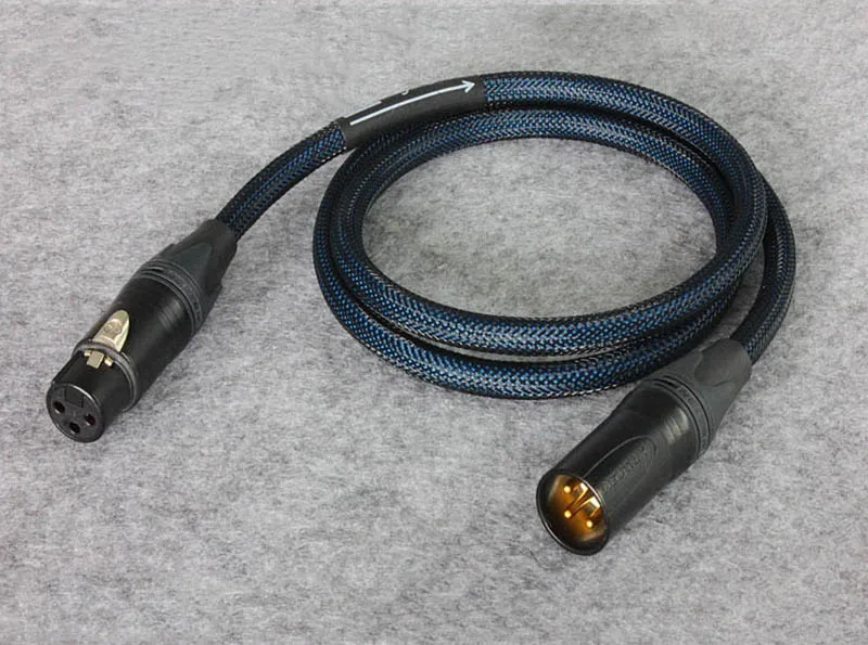 Canare DA206 110 Ohm AES/EBU Digital Cable With Neutrik XLR Male Female Plug