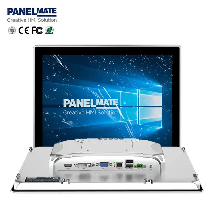 

Промышленный сенсорный монитор IP65 с защитой от воды, встраиваемый, с емкостным/резистивным экраном, прочный дисплей