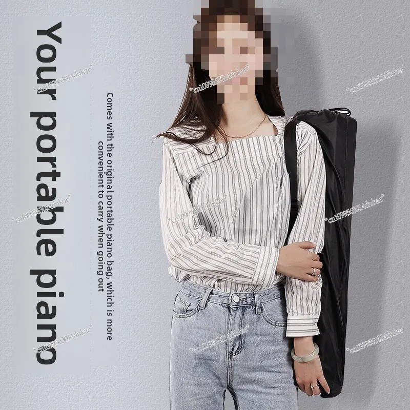 

Splicing Folding Piano 88-key Portable Piano Smart Follow-up Electronic Piano Counterweight Keyboard Learning