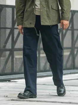 Bronson 1944 USMC Ufficiale Chino Pantaloni Pantaloni militari da uomo a gamba dritta Khakis