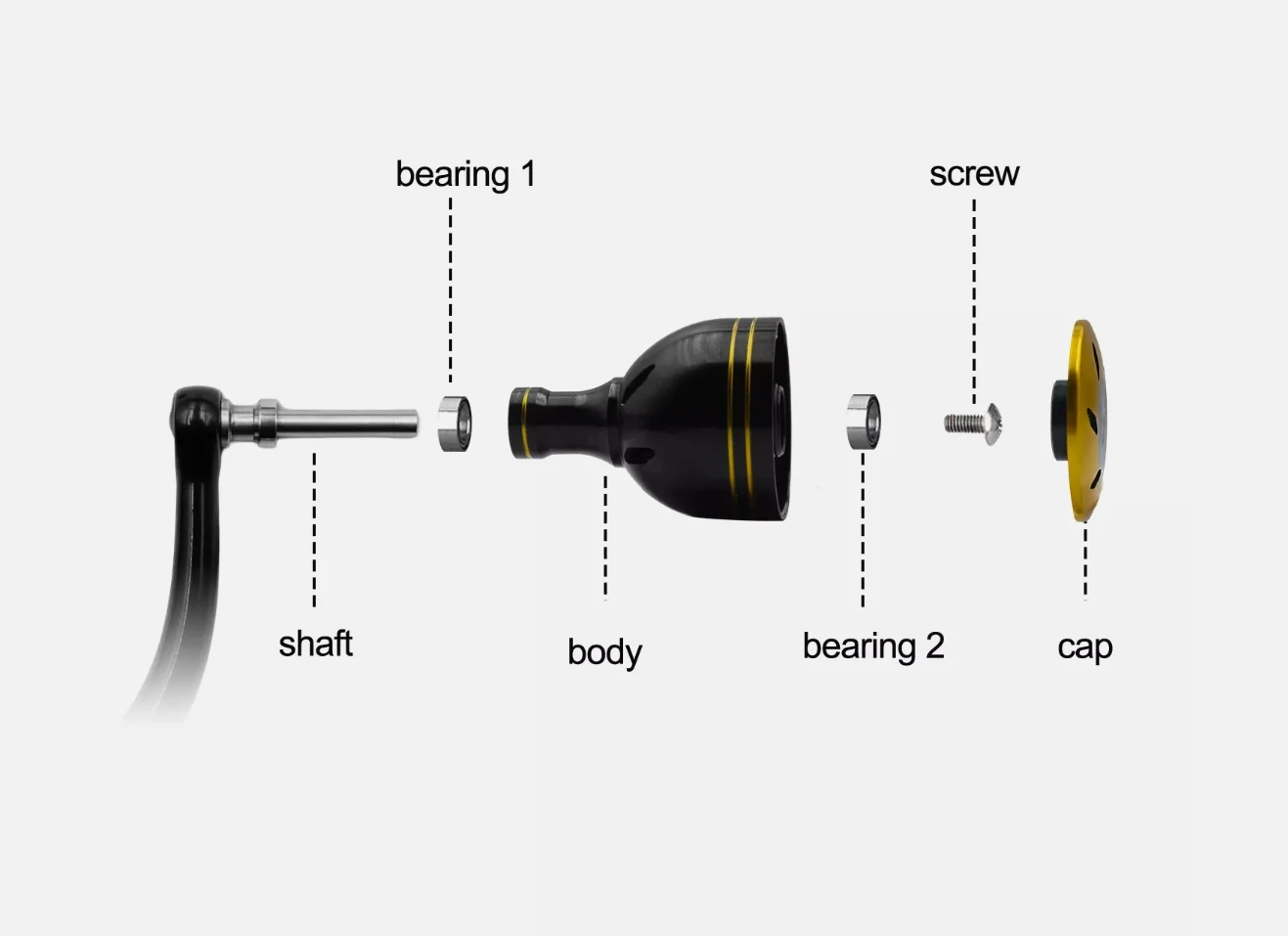 Рисунок 2 - Ручка питания для Shimano Sahara