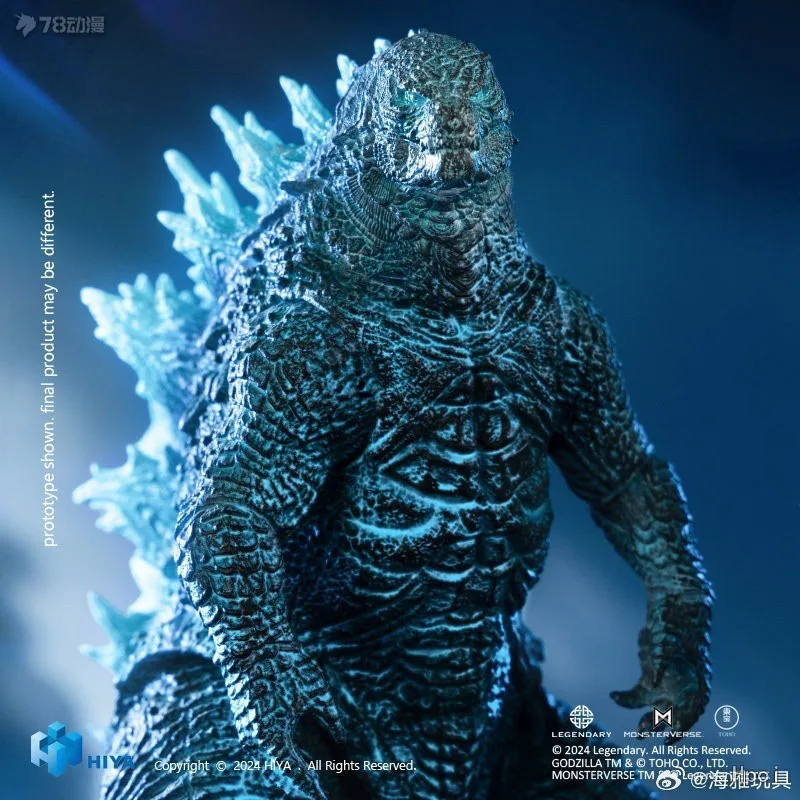 HIYA Originele Godzilla Vs. Kong: The New Empire Energized Godzilla Anime Figuren Speelgoed voor Jongens Kerstcadeau Collectible Model