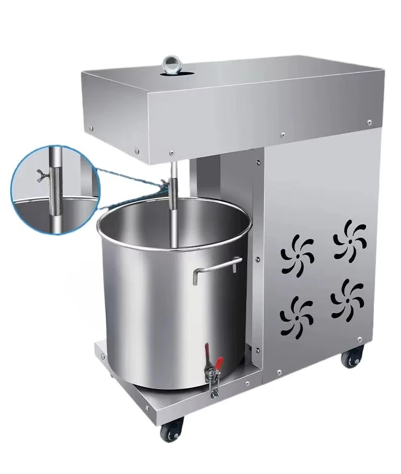 Factory direct sales automatic stainless steel  mixer electric 1500W 220V/380V fruit puree machine