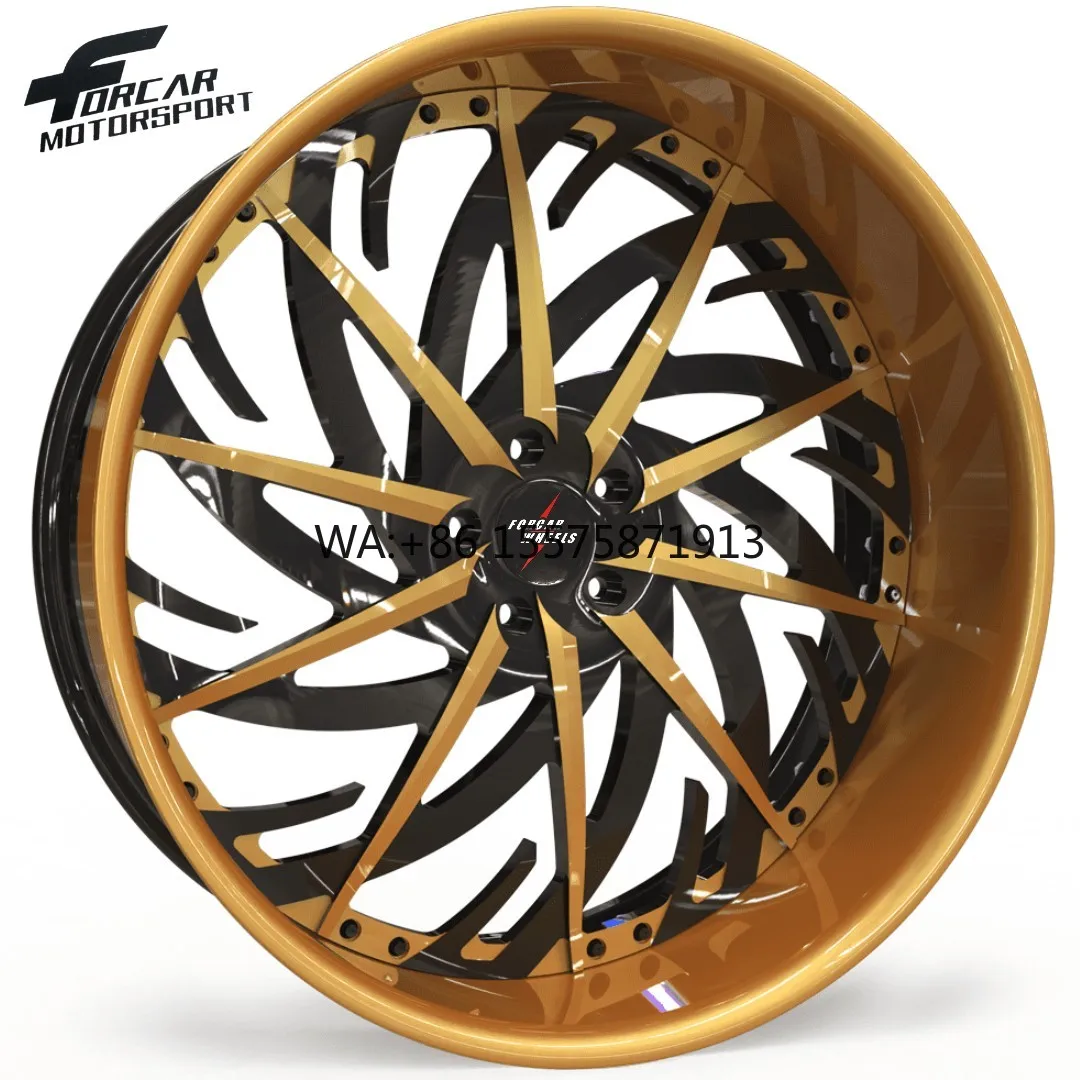 

Индивидуальные двухсоставные легкосплавные диски с логотипом от производителя, люксовые китайские диски для личного использования