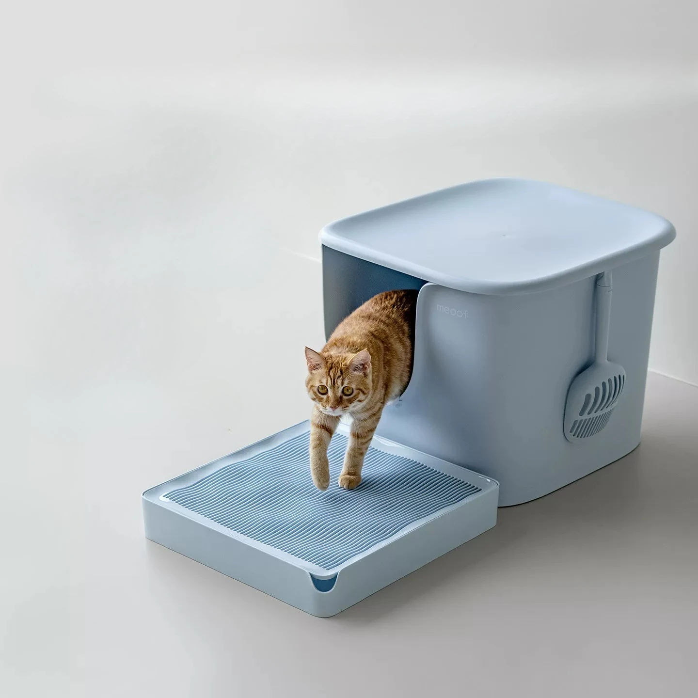 Large Defecation Litter Box Open‑ended Castle For Cats Side Entrance Accessories Litter Box Kuweta Dla Kota Household Items