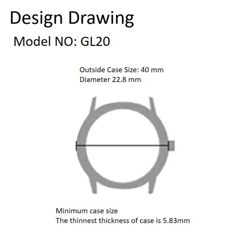 Miyota การเคลื่อนไหวของ GL20 GL20นาฬิกาควอตซ์ Miyota การเคลื่อนไหว GL20 Miyota การเคลื่อนไหวของนาฬิกาควอตซ์การเคลื่อนไหวเป็น2มือไม่กวาดไม่มี Cale