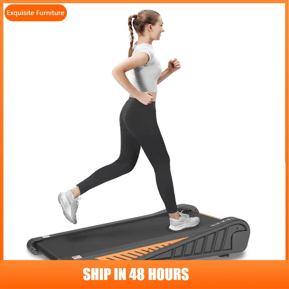 

Home Exercise Walking Pad Under Desk Treadmill 8% Incline for Small Space