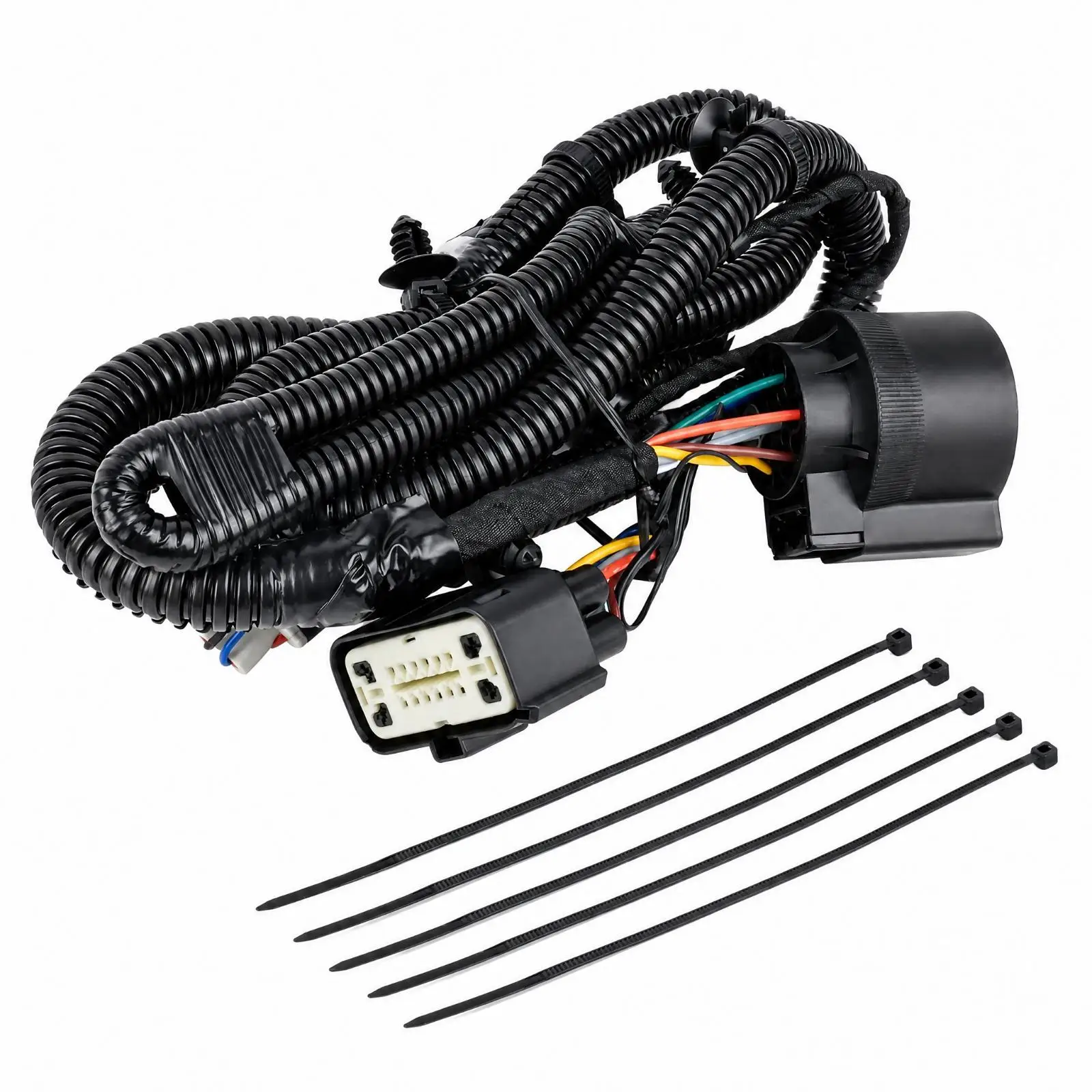 Trailer Light Wiring Harness for Compatible Pickup Models Factory Replacement with Dustproof Connectors