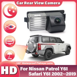HD Rear View Reverse Camera For Nissan Patrol Y61 Safari Y61 2002~2016 2017 2018 2019 HD CCD Night Vision Backup Parking Camera