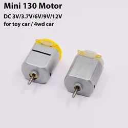 Micro Forte Magnético Mini Motor Da Escova Do Carbono, Carro Do Brinquedo De DIY, Padrão S.M.C FP130, DC3V 6V 9V 12V, Alta Velocidade, 4WD, 15x20mm