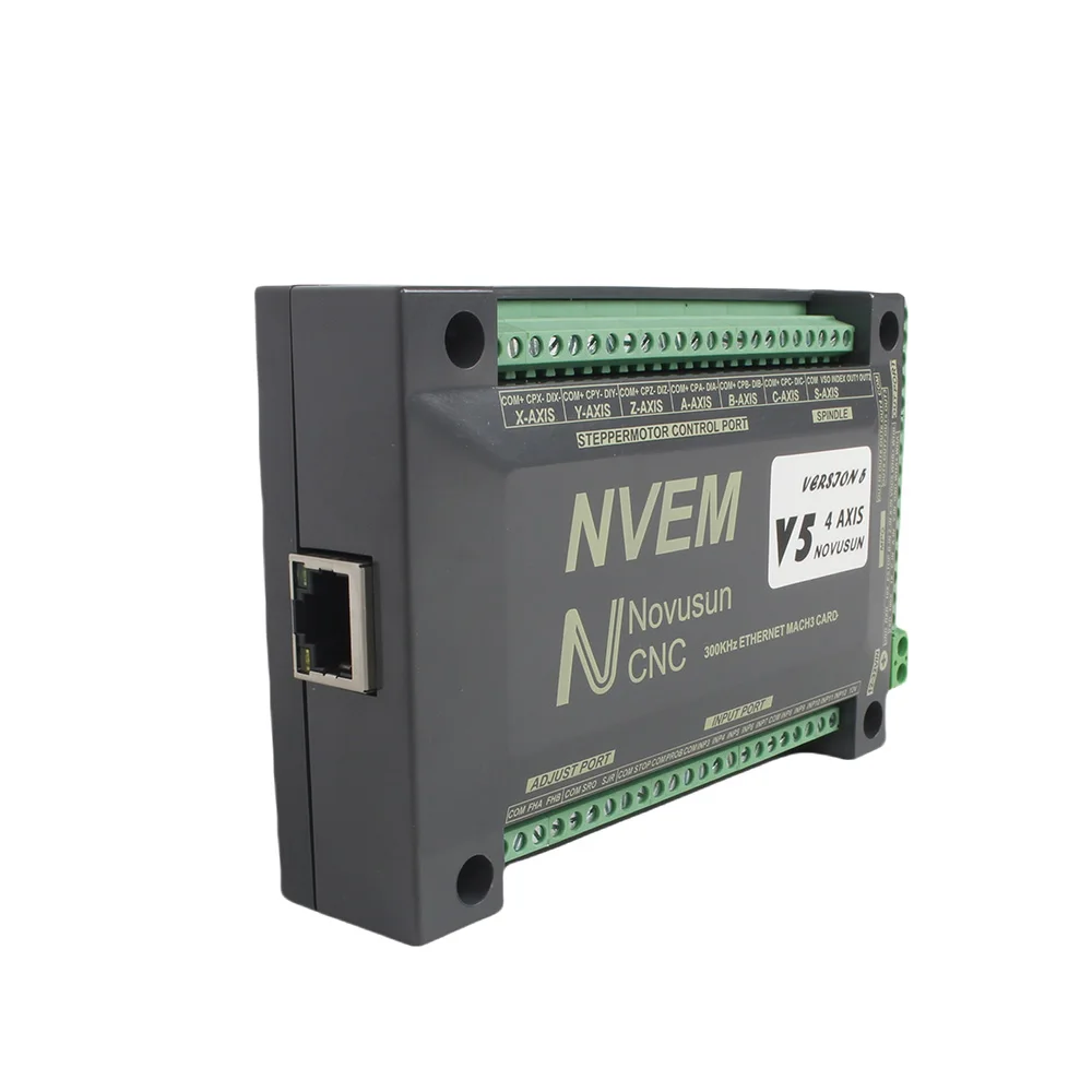 V5 アップグレード NVEM 3 4 5 6 軸イーサネット CNC モーションコントローラボードカード 300KHZ MACH3