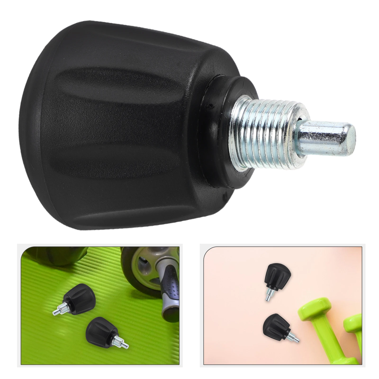 

Plastic Fitness Bike Pin Replacement Part Spring Pull Knob Secure Locking Adjustment Exercise Equipment Fastener Easy for Home