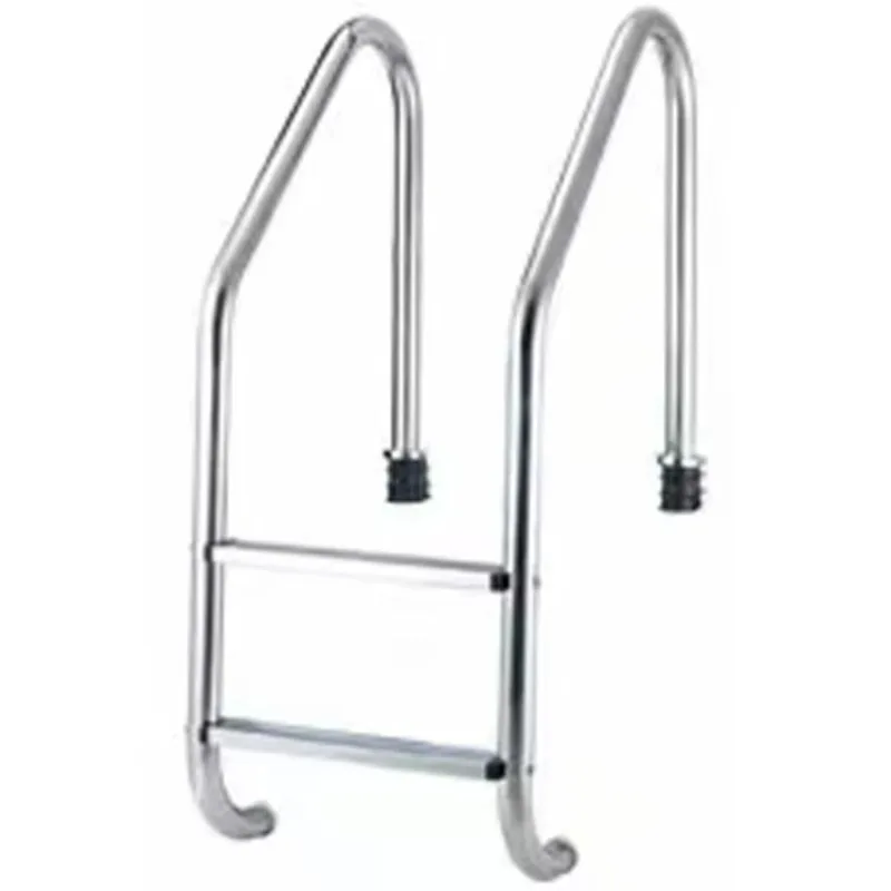 

Two-Step Stainless Steel Pool Ladder Flange Embedded Polishing For Above Ground Residential Pools