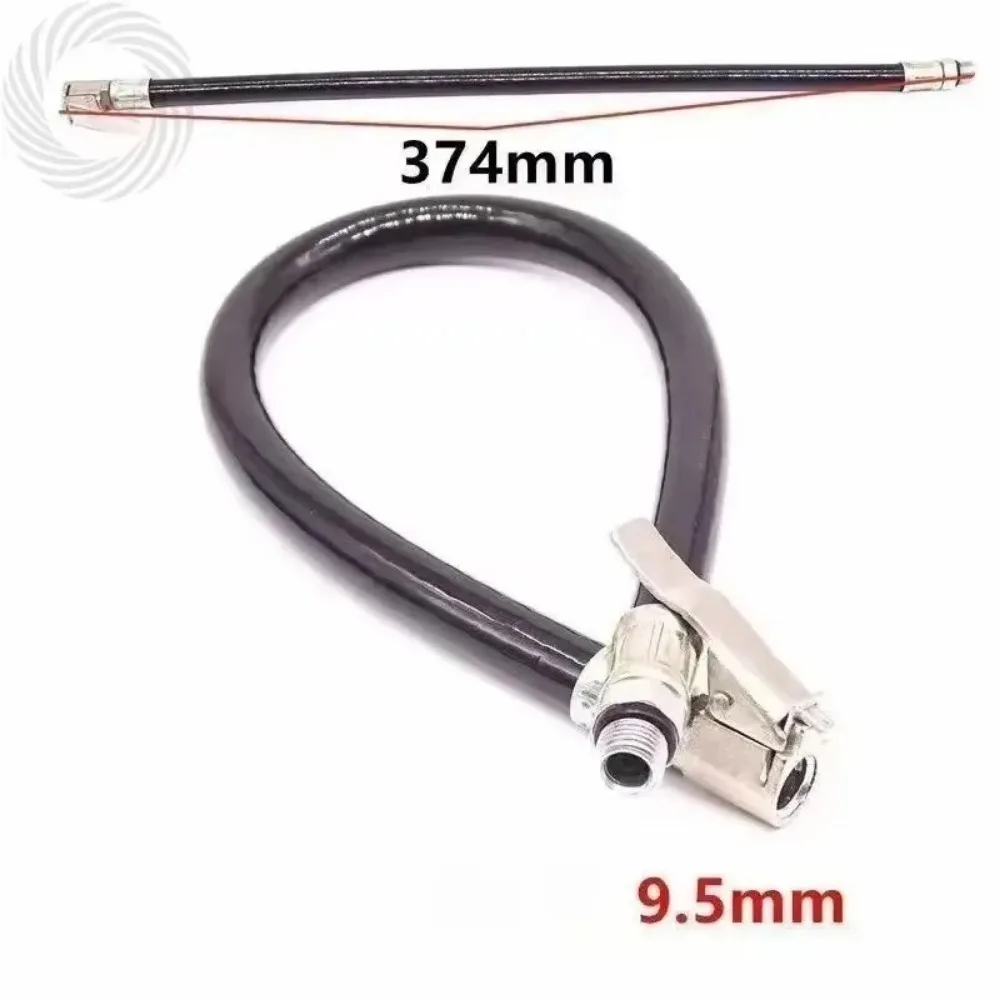 Popular 1pcs for Tire Pressure Gun, Air Compressor Inflation Hose with Extension Rubber Hose Car Motorcycle Bicycle Repair Parts