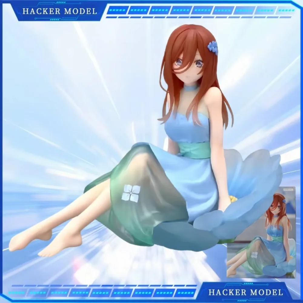 FuRyu Bloo-me! La Quintessenza Quintuplets Nakano Miku Figura Personaggio Anime Modello Giocattolo Ornamento da tavolo Regalo da collezione