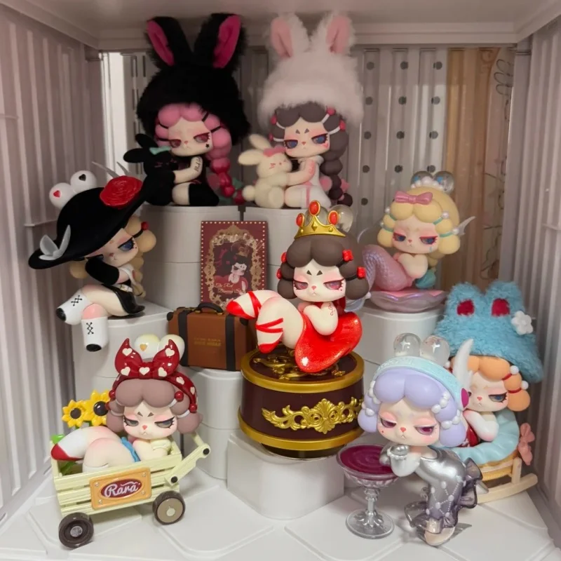 

Подлинная серия Rara V2, главный герой своей истории, слепая коробка, милая коллекция кукол, настольные украшения, подарки на день рождения для девочек