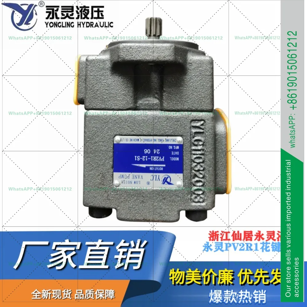 Yongling Hydraulic Vane Pump PV2R1- 4/6/8/10/12/14/17/19/23/25/28/31/36-S1