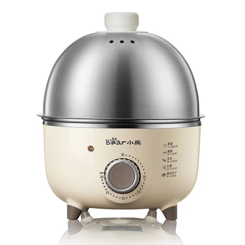 

360W Electric Egg Boiler Automatic Steamer Multicooker Breakfast Machine Egg Cookers Egg Custard Steaming Cooker with Timer 220V