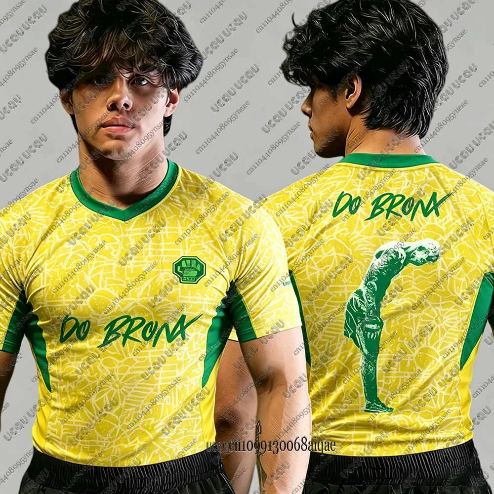 Summer New Charles Oliveira Special Edition Football Shirt Men Women MMA Breathable Quick Drying Sports T-shirts Man Boxing Tops