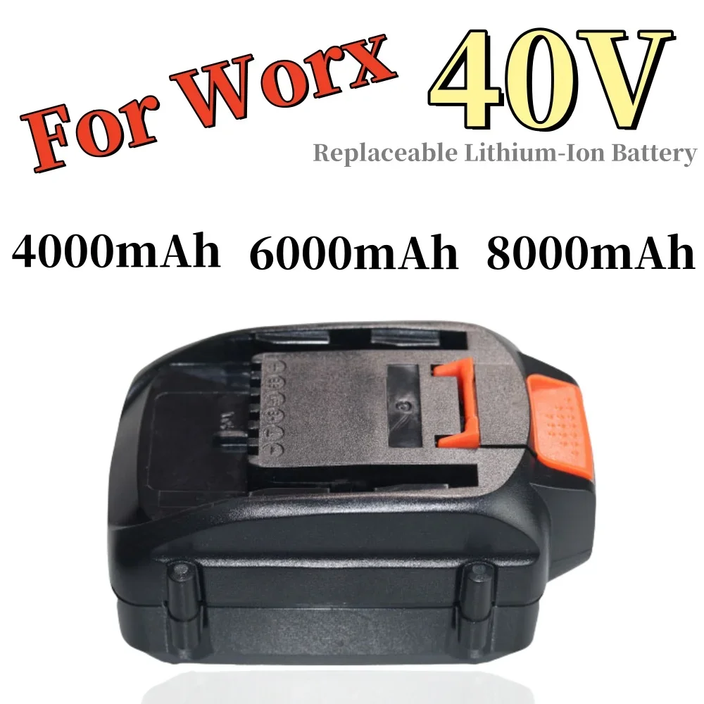 

100% original brand new replaceable WORX 40V 4000/6000/8000mAh lithium-ion battery tool battery WA3580