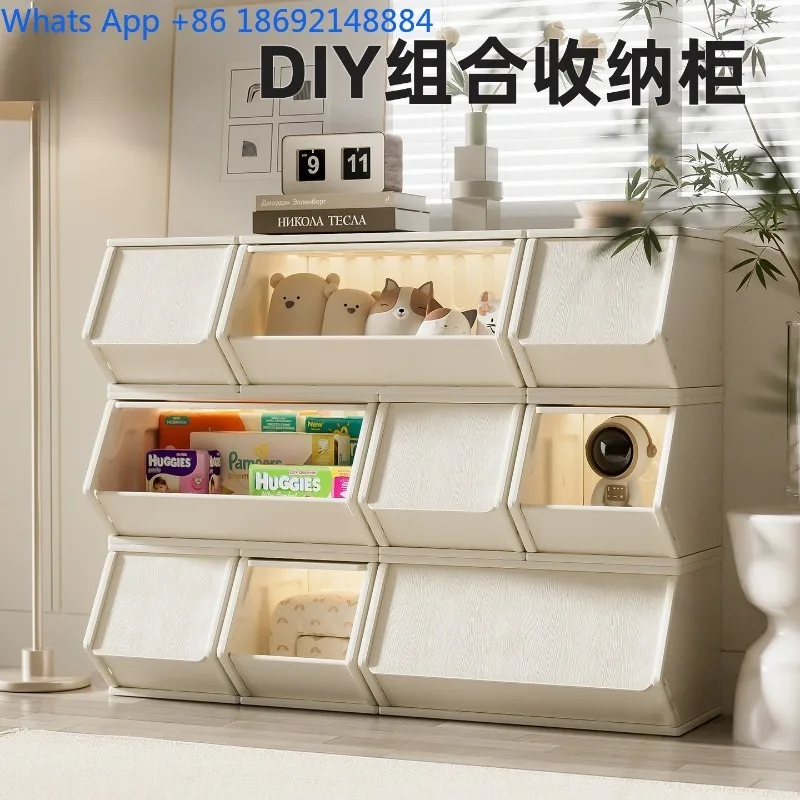 Storage Cabinet Desktop Organizer Bookshelf Toy Storage Rack Snack Rack Storage Cabinet