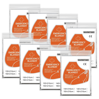 Simple Tent Windproof Waterproof Emergency Foil Thermal Blanket for Camping Outdoor Survival First Aid Military Rescue Kit