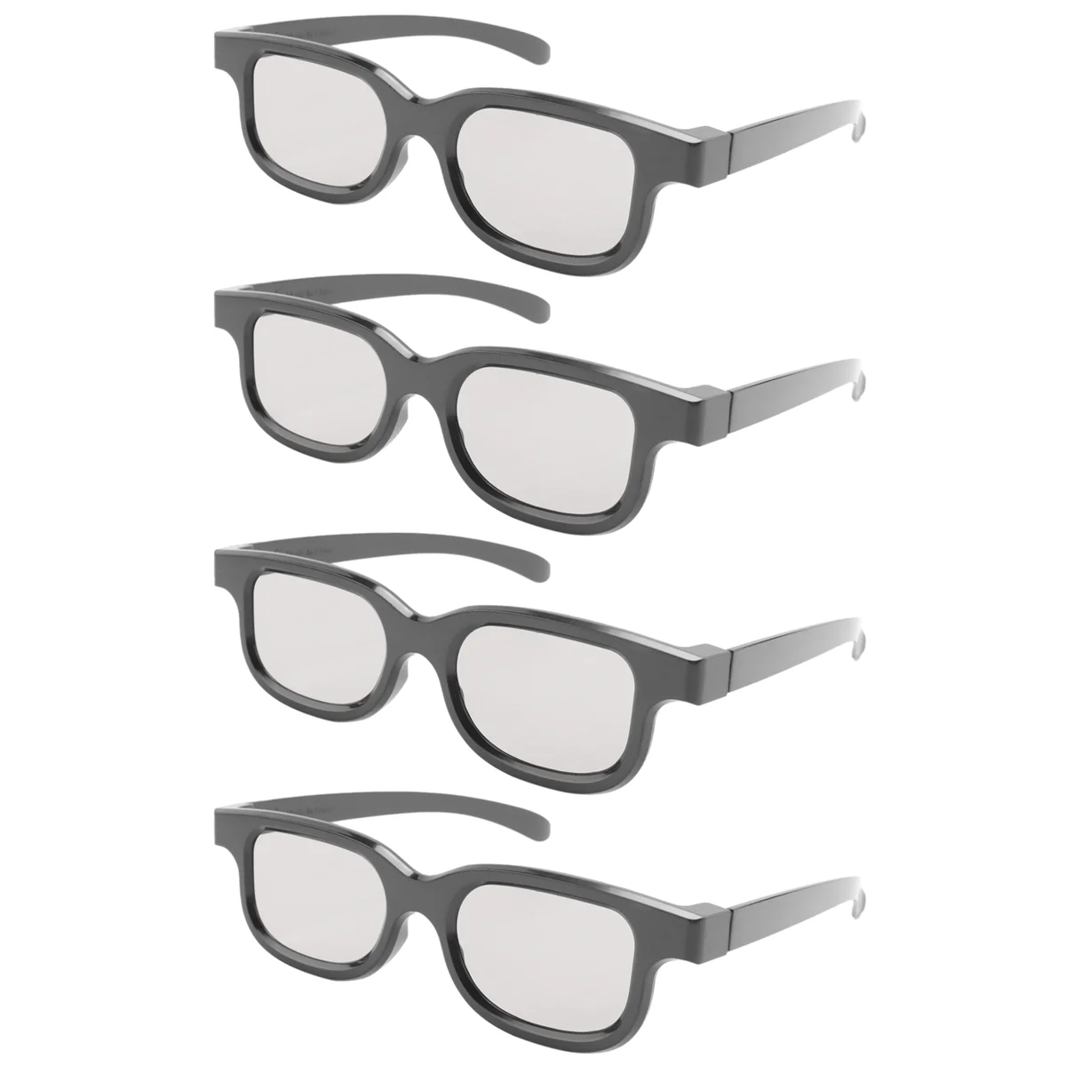 4Pcs Polarized Passive 3D Glasses for Cinema IMIX Screen_BSH