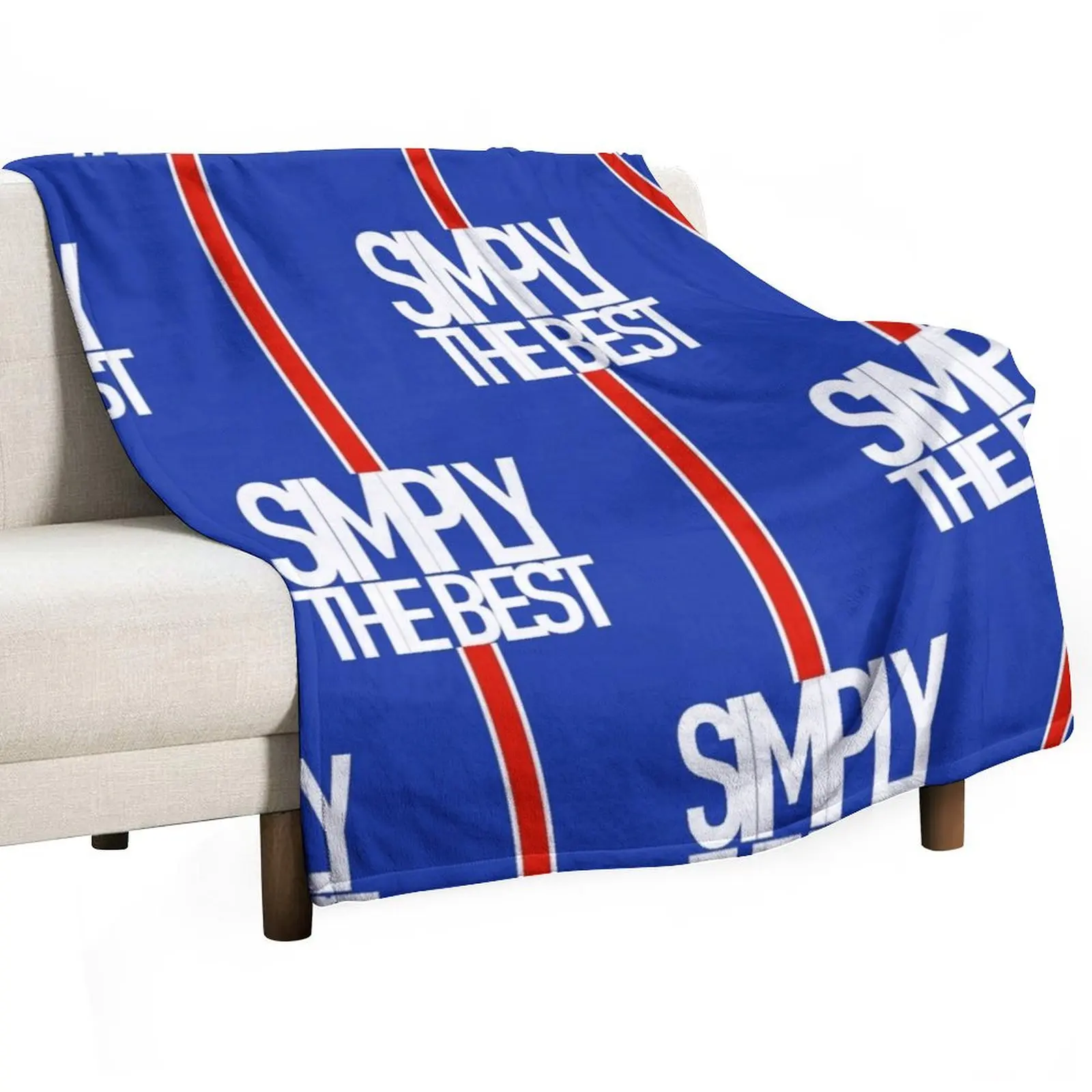 Rangers Fc Simply The Best Design Throw Blanket Summer Beddings Flannels Blankets