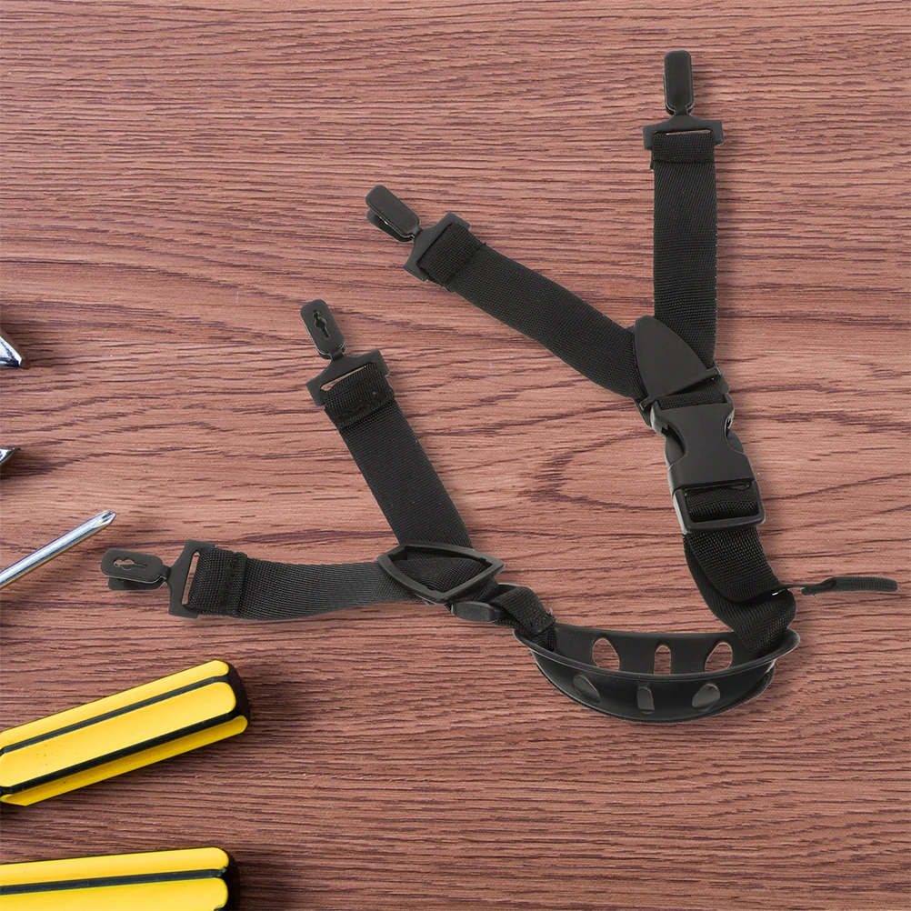 

3pcs Safety Chin Straps Lightweight Hard Hat Harness Nylon Anti-slip Easy Install