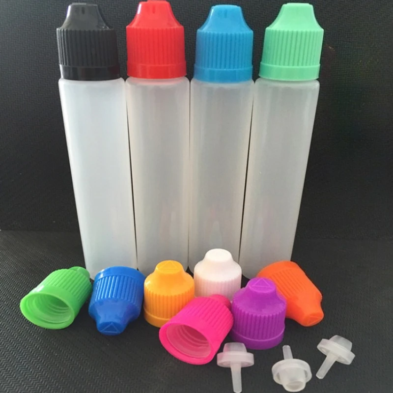 Bouteille d'huile à presser pour crayon Long, 30ml 50ml, 10 pièces, adaptée à la distribution d'encre d'huile liquide