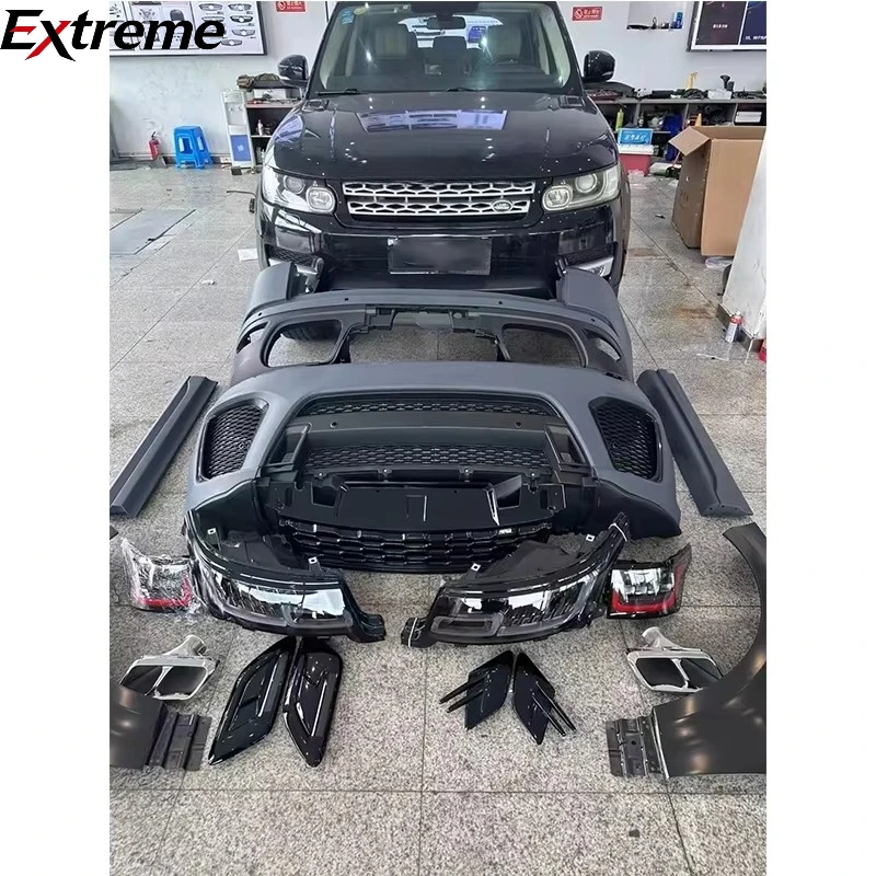 

For Range Rover Sport Car Conversion Facelift Bodykit 2014-2017 Upgrade Changed to 2018-2021 SVR Body Kits