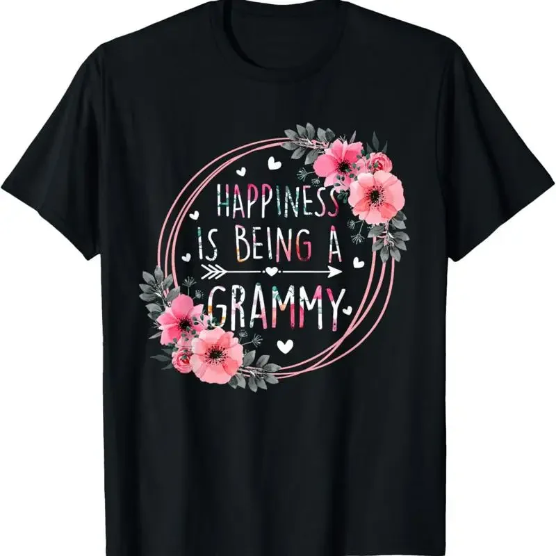 Womens Happiness Is Being A Grammy Announcement Mothers Day T Shirt