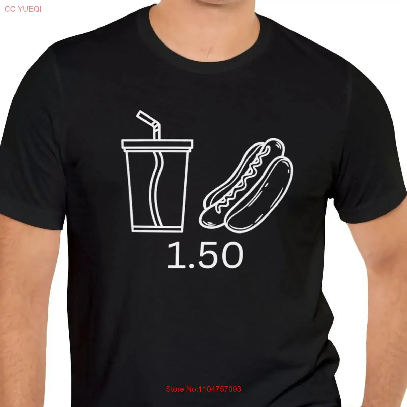 Funny Hot Dog Combo T Shirt Jersey  vintage Washed fashion Breathable Stylish streetwear Comfortable designer clothes Versatile