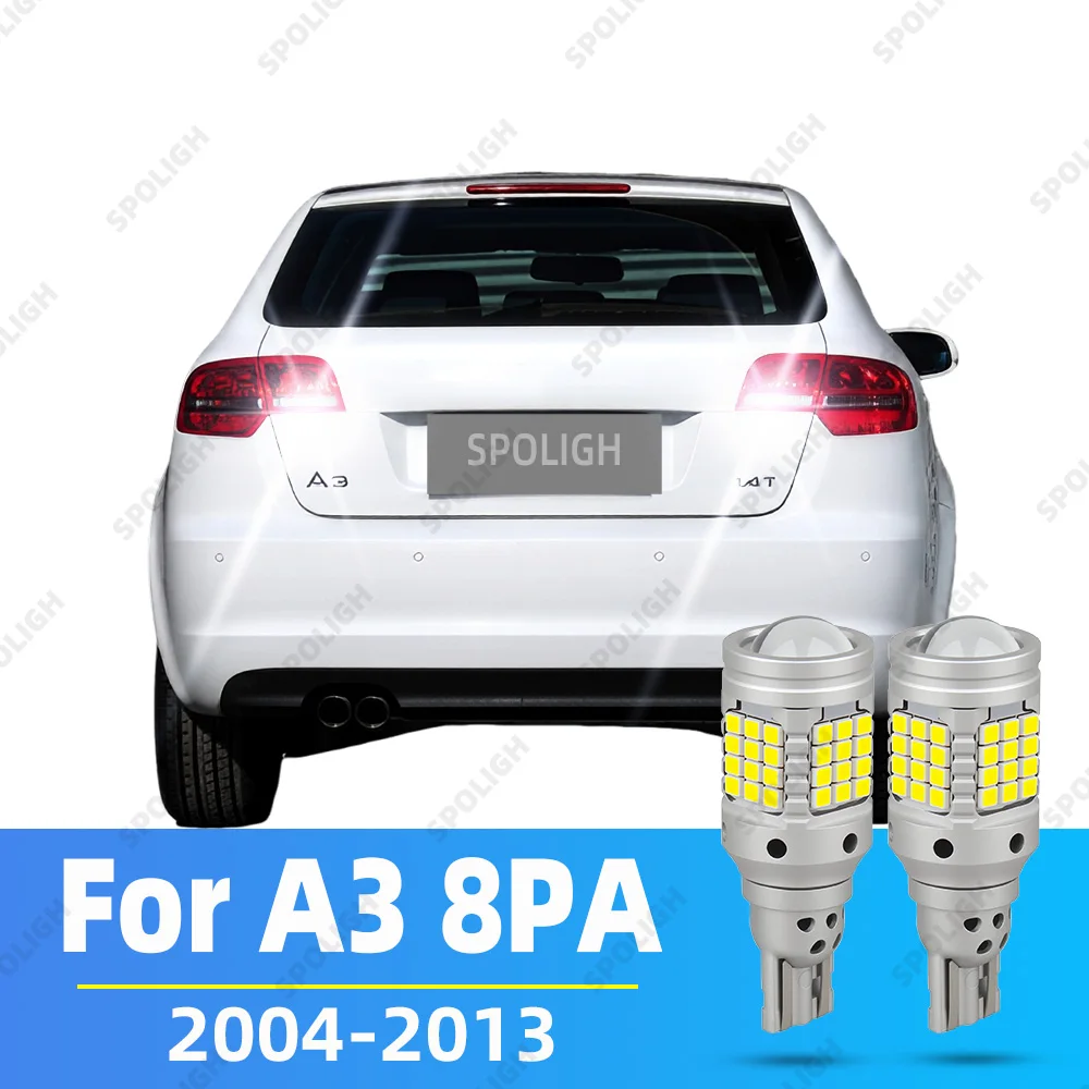 

2Pcs Canbus For Audi A3 8PA Sportback 2004 2005 2006 2007 2008 2009 2010 2011 2012 2013 LED Backup Back Up Reverse Light Bulb